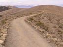 Following the ridge trail towards the south of Isla del Sol.